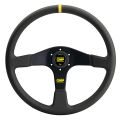 Kierownica skórzana OMP VELOCITA 380 czarna
