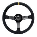Kierownica zamszowa SPARCO R325 czarna