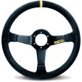 Kierownica zamszowa SPARCO R345 czarna