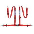 Pasy bezpieczeństwa SPARCO 04604BM – 2'', 4-pkt. ECE czerwone