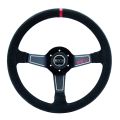 Kierownica zamszowa SPARCO L575 czarna