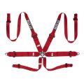 Pasy bezpieczeństwa SPARCO 04818RH – 3/2'', 6-pkt. FIA 8853-2016 czerwone