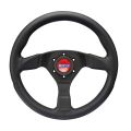 Kierownica skórzana SPARCO R383 CHAMPION czarna