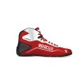 Buty kartingowe SPARCO K-POLE czerwono-białe