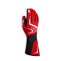 Rękawice SPARCO TIDE FIA 8856-2018 czerwono-czarne