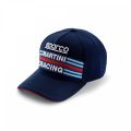 Czapka z daszkiem SPARCO FLEX MARTINI RACING granatowa