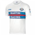 T-shirt SPARCO MARTINI RACING biały