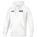 Bluza z kapturem SPARCO MARTINI RACING BIG STRIPES biała