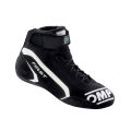 Buty OMP FIRST FIA 8856-2018 czarno-białe