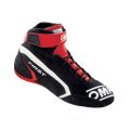 Buty OMP FIRST FIA 8856-2018 czarno-czerwone