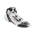 Buty OMP ONE EVO X R FIA 8856-2018 biało-czarne