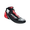Buty OMP ONE EVO X R FIA 8856-2018 czarno-czerwone