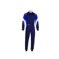 Kombinezon SPARCO COMPETITION FIA 8856-2018 granatowo-niebiesko-biały