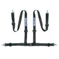 Pasy bezpieczeństwa SPARCO 04604BM – 2'', 4-pkt. ECE czarne