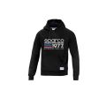 Bluza z kapturem SPARCO 1977 2022 czarna