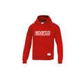 Bluza z kapturem SPARCO FRAME czerwona