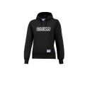 Bluza damska z kapturem SPARCO FRAME LADY czarna