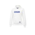Bluza damska z kapturem SPARCO ORIGINAL LADY biała