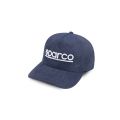 Czapka z daszkiem SPARCO SUEDE granatowa