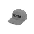 Czapka z daszkiem SPARCO SUEDE szara