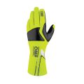 Rękawice dla mechaników OMP PRO MECH-S FIA 8856-2018 żółte fluo
