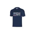 T-shirt SPARCO 1977 2022 granatowy