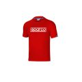 T-shirt SPARCO FRAME czerwony