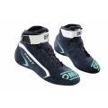 Buty OMP FIRST FIA 8856-2018 granatowo-tiffany