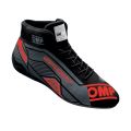 Buty OMP SPORT FIA 8856-2018 czarno-czerwone