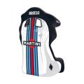 Fotel SPARCO CIRCUIT II QRT GAMING MARTINI RACING czarny