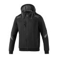 Bluza rozpinana z kapturem SPARCO COLORADO czarno-szara