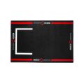 Mata symulatora SPARCO GAMING 180X120 cm czarno-czerwona