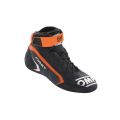 Buty OMP FIRST FIA 8856-2018 granatowo-pomarańczowe