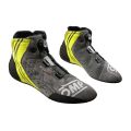 Buty OMP KS-X R FIA 8877-2022 czarno-szaro-żółte fluo