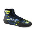 Buty SPARCO K-RAPID ROTOR FIA 8877-2022 granatowo-niebiesko-żółte