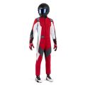 Kombinezon SPARCO X-LIGHT FULL EFFICIENCY FIA 8856-2018 czerwono-biały