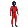 Kombinezon SPARCO THUNDER FIA 8877-2022 czerwono-czarny