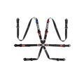 Pasy bezpieczeństwa SPARCO PRO H-9 EVOLUTION 04825H1NR – 2", 6-pkt. FIA 8863-2013 czarne