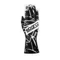Rękawice SPARCO K-ROOKIE czarno-białe