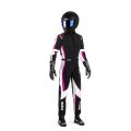 Kombinezon damski SPARCO KERB ADVANCED LADY FIA 8877-2022 czarno-różowy