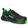 Buty SPARCO TRACTION SANYO ESD S1PS SR FO HRO czarno-zielone fluo