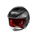 Kask SPARCO FLUX RJ-I CARBON FIA 8859-2024 czarno-czerwony