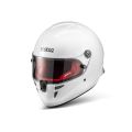 Kask SPARCO STEALTH RF FIA 8859-2024 biało-czerwony