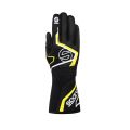 Rękawice SPARCO TIDE+ FIA 8856-2018 czarno-żółte fluo
