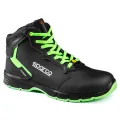 Buty SPARCO TARGA-H WILLY SD S3S SR FO czarno-zielone fluo