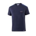 Koszulka T-shirt SPARCO MARTINI RACING TOP STRIPES granatowa