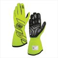 Rękawice OMP ONE-S 2025 FIA 8856-2018 żółte fluo