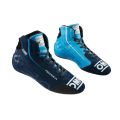 Buty OMP TECNICA 2025 FIA 8856-2018 granatowo-błękitne