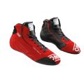 Buty OMP TECNICA 2025 FIA 8856-2018 czarno-czerwone
