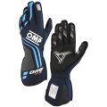 Rękawice OMP ONE EVO X FIA 8856-2018 granatowo-błękitne